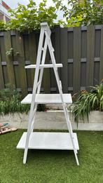 Houten deco ladder, Huis en Inrichting, Woonaccessoires | Etagères, Ophalen, Zo goed als nieuw