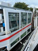 Hoge kwaliteit kunstof kozijn met aluminium opzet profiel,, Doe-het-zelf en Verbouw, Kozijnen en Schuifpuien, Kunststof, Nieuw