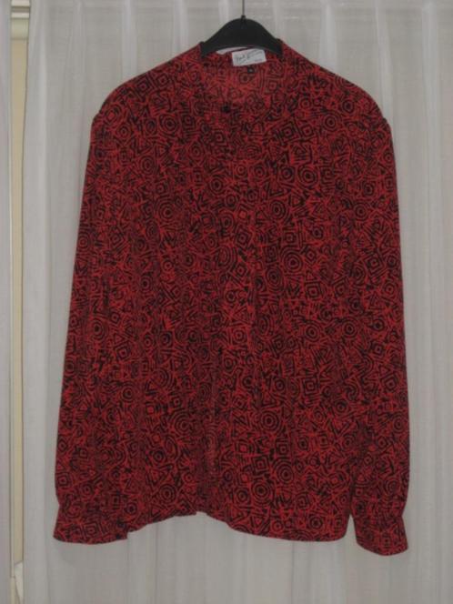 Vintage Frank Govers jaren 60 blouse Nederlands ontwerp, Kleding | Dames, Blouses en Tunieken, Zo goed als nieuw, Maat 46/48 (XL) of groter