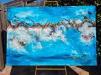 Abstracte Kunst  "Underwater", Antiek en Kunst, Kunst | Schilderijen | Abstract, Ophalen of Verzenden