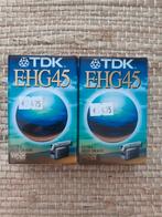 TDK E-HG45 cassette tapes nieuw in seal, Cd's en Dvd's, Cassettebandjes, 2 t/m 25 bandjes, Overige genres, Ophalen of Verzenden