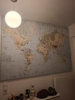 Wereldkaart  Aluminium Profiel, Ophalen, Zo goed als nieuw, Print