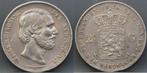Zilveren rijksdaalder 1870 - 2 1/2 gulden 1870 -  Willem 3, Postzegels en Munten, Munten | Nederland, Koning Willem III, Verzenden