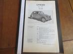 Vraagbak Citroen 2CV A, 2CV AZ-serie, 2CV AZU/L 2CV4x4 55-60, Ophalen of Verzenden