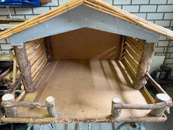 Grote kerststal beschikbaar voor biedingen