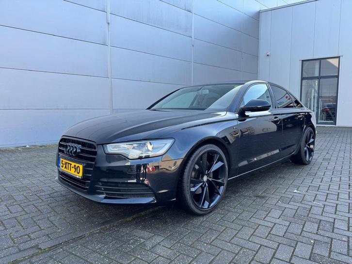 Audi A6 2.0 Tfsi 132KW Multitronic 2014 Zwart, Auto's, Audi, Particulier, A6, ABS, Adaptieve lichten, Adaptive Cruise Control