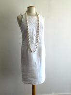 SCAPA, exclusief wit linnen jurkje met kanten bolero mt 40, Maat 38/40 (M), Scapa, Verzenden, Wit
