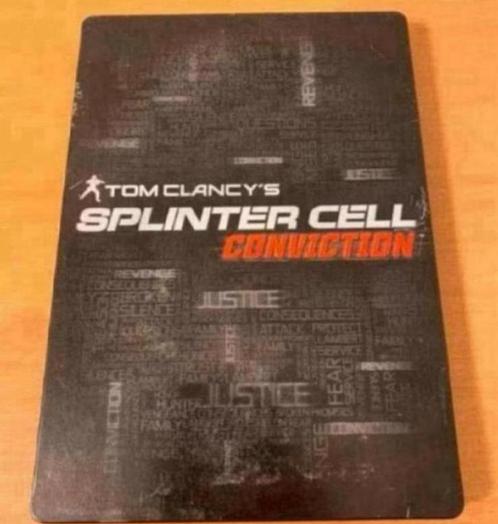 Tom Clancy’s splinter cell conviction (steelbook), Spelcomputers en Games, Games | Xbox 360, Zo goed als nieuw, Avontuur en Actie