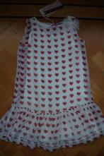 Monnalisa bimba hartjes jurk tuniek 128: nieuw!!!, Meisje, Nieuw, Ophalen of Verzenden, Jurk of Rok