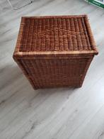 Vintage rieten opbergkist, Huis en Inrichting, Woonaccessoires | Kisten, Overige materialen, Gebruikt, 50 tot 100 cm, 50 tot 75 cm