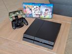 SONY PLAYSTATION 4 - met 2 originele controllers + 3 spellen, Original, Met 2 controllers, Gebruikt, 500 GB