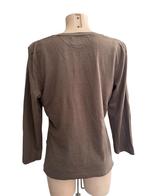 Oska shirt lange mouw L, Bruin, Maat 46/48 (XL) of groter, Ophalen of Verzenden, Zo goed als nieuw