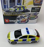 Bburago 1:43 Bburago City Politie Station with Ford Focus ST, Nieuw, Overige merken, Ophalen of Verzenden, Auto