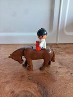Duplo jockey met paard, Ophalen, Gebruikt, Duplo
