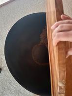 Ronde salontafel met verborgen opbergruimte, Huis en Inrichting, Tafels | Salontafels, Ophalen, Gebruikt, 50 tot 100 cm, Rond