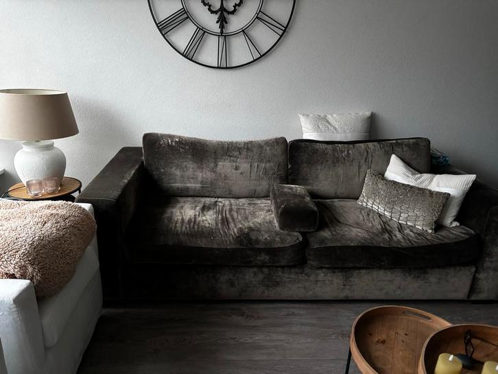 Mooie Kaiser&Co bank - 2,40m breed, Huis en Inrichting, Banken | Bankstellen, Gebruikt, Rechte bank, Vierpersoons of meer, 200 tot 250 cm