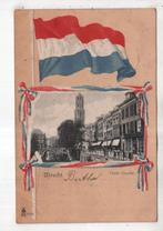 Utrecht Vlaggenkaart Oude Gracht  1903, Verzenden, Voor 1920, Gelopen, Utrecht