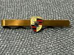 Porsche embleem dasspeld stropdasclip, Overige kleuren, Ophalen of Verzenden, Porsche, Met patroon