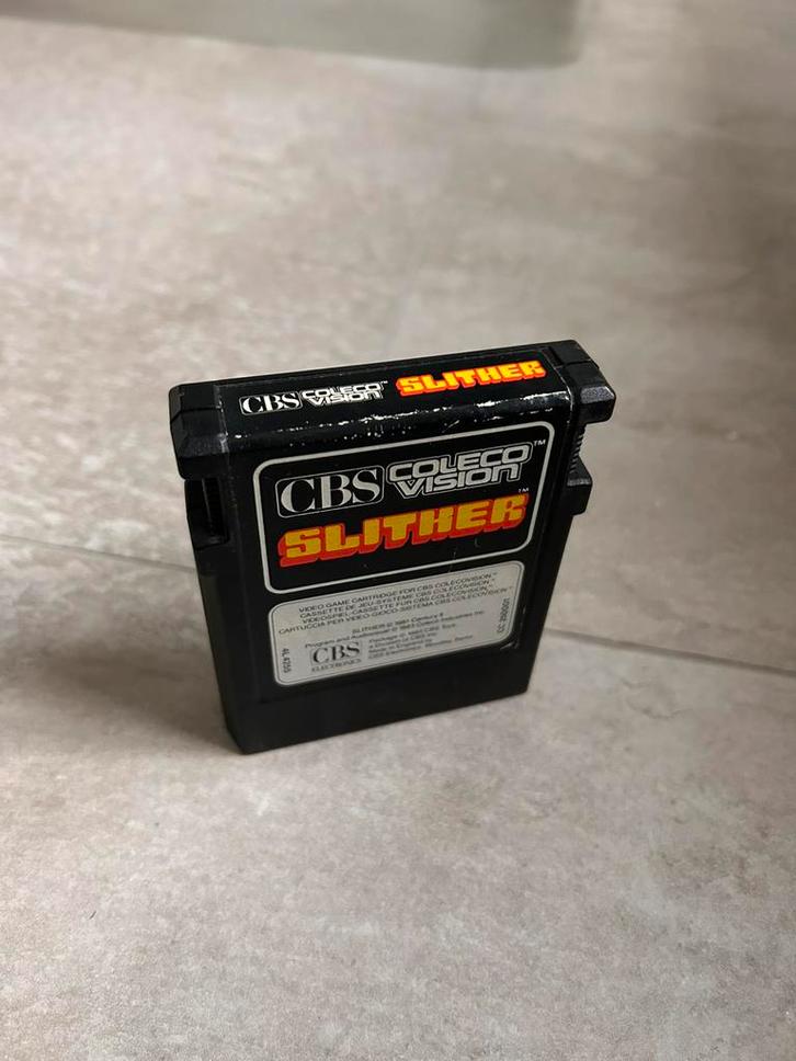 Colecovision spel Slither, Spelcomputers en Games, Games | Overige, Gebruikt, Avontuur en Actie, 1 speler, Vanaf 3 jaar, Ophalen of Verzenden