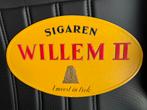 Kartone bord bordje reclamebord Sigaren Willem II origineel, Antiek en Kunst, Antiek | Emaille, Ophalen of Verzenden