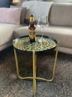 Hertog Jan Epoxy Bijzettafel, Minder dan 55 cm, Rond, Ophalen of Verzenden, Zo goed als nieuw