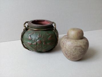 Brocante Gemberpotten Pr. p/st vanaf beschikbaar voor biedingen