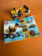 Lego creator 3-1 Power Digger, Ophalen of Verzenden, Zo goed als nieuw, Complete set, Lego