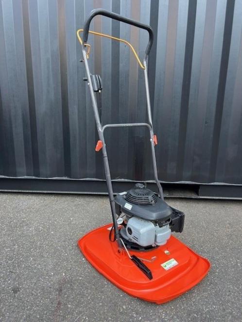 Flymo Zweefmaaier, Tuin en Terras, Grasmaaiers, Gebruikt, Benzine-grasmaaier, 50 cm of meer, Zweefmaaier, Ophalen