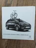 Peugeot 3008, hybride4 accessoires brochure 2013, Ophalen of Verzenden, Zo goed als nieuw, Peugeot, Peugeot