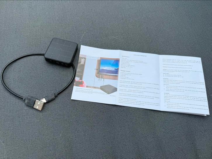 Bluetooth 5.0 Audio Transmitter/Receiver KN321, Audio, Tv en Foto, Audiokabels en Televisiekabels, Zo goed als nieuw, Overige kabels