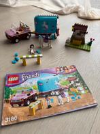 Lego Friends 3186 Emma’s paardentrailer, Ophalen of Verzenden, Zo goed als nieuw, Complete set, Lego