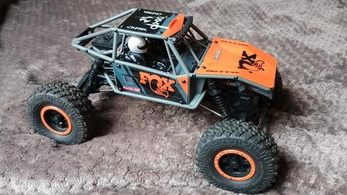 RTR Axial UTB18 Capra. 1:18 4wd RC Crawler. Fox Racing edit., Hobby en Vrije tijd, Modelbouw | Radiografisch | Auto's, Zo goed als nieuw
