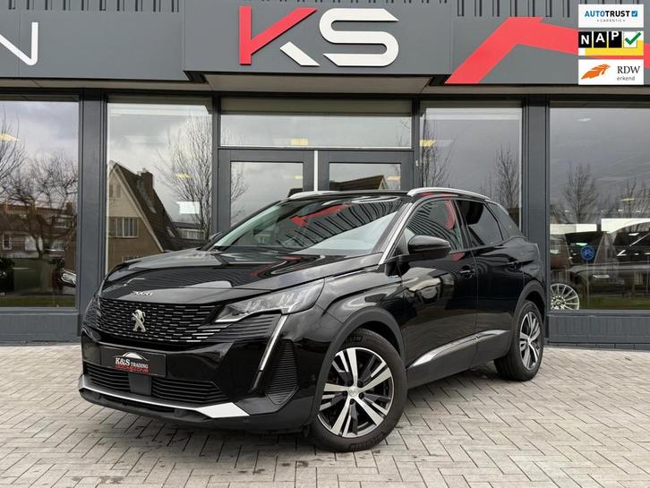 Peugeot 3008 1.6 HYbrid 225 BTW Carplay Full Led Camera Keyl, Auto's, Peugeot, Bedrijf, Te koop, ABS, Achteruitrijcamera, Airbags