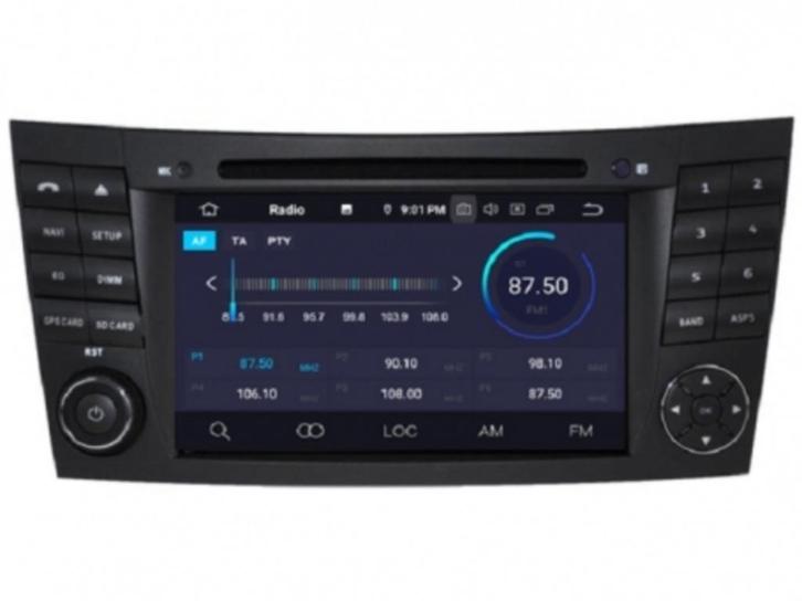 Android 14 Navigatie Mercedes E klasse W211 carkit carplay, Auto diversen, Autoradio's, Nieuw, Ophalen of Verzenden
