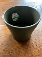 Groen bloempotje, Tuin en Terras, Bloempotten, Rond, Binnen, Ophalen of Verzenden, Zo goed als nieuw
