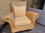2 en een half zits bank met hocker. En stoel., Huis en Inrichting, Fauteuils, Ophalen, Zo goed als nieuw, 75 tot 100 cm