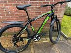 Mooie mountainbike zwarts/groen, Fietsen en Brommers, Fietsen | Mountainbikes en ATB, Minder dan 45 cm, Ophalen, Zo goed als nieuw