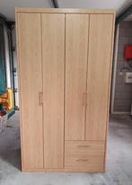 Handige kledingkast met vouwdeuren, Ophalen, Gebruikt, 100 tot 150 cm, 150 tot 200 cm