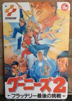 KONAMI THE GOONIES II NES Metalen Wandbord Poster, Spelcomputers en Games, 1 speler, Verzenden, Nieuw, Vanaf 12 jaar
