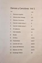 Danzas y Canciones de España - Vol. 1 Gitaar. Joep Wanders, Muziek en Instrumenten, Bladmuziek, Wereldmuziek, Ophalen of Verzenden