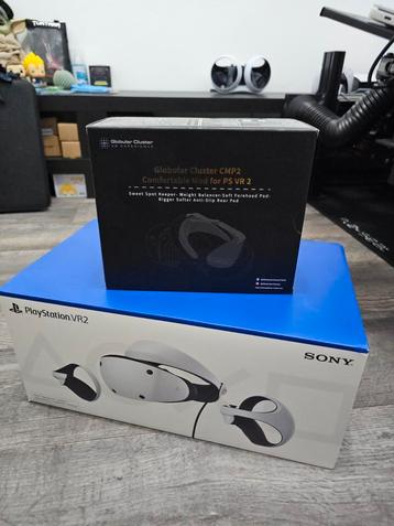PS5 VR2 incl Globular cluster, case, chargestation, garantie beschikbaar voor biedingen