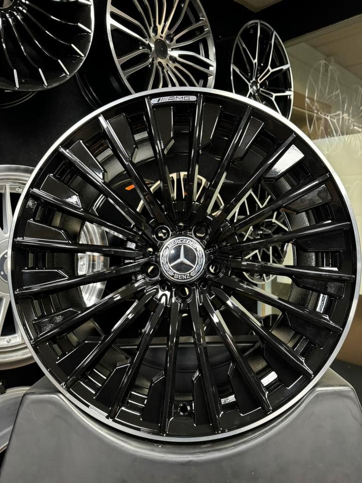 19 inch velgen voor Mercedes AMG 2025 look 5x112 C E KLASSE, Auto-onderdelen, Banden en Velgen, Velg(en), 19 inch, Personenwagen