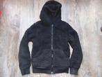 Donker bruin teddy vest maat 134 / 140 C&A vestje / jasje, Meisje, Trui of Vest, Ophalen of Verzenden, Zo goed als nieuw