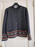 Mooi klassiek vest, ronde hals, 50% wol, mt. XL,  Upsylon, Maat 46/48 (XL) of groter, Ophalen of Verzenden, Grijs, Gedragen