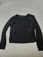 Mooi velours shirt, Kleding | Dames, Tops, Ophalen of Verzenden, Zo goed als nieuw, Zwart, Korte mouw