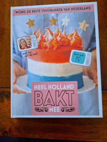 Nieuw Heel Holland bakt mee taarten bakken boek €10 incl v.