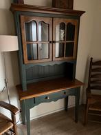 Groen palmhouten kastje 185 cm hoog en 105 breed en 40 diep, Ophalen, 25 tot 50 cm, 150 tot 200 cm