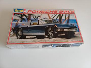Revell 1/25 porsche 914/6 bouwdoos voor onderdelen  beschikbaar voor biedingen