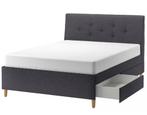 tweepersoonbed vrijwel nieuw, Huis en Inrichting, Slaapkamer | Bedden, Ophalen, Tweepersoons, Zo goed als nieuw, 200 cm