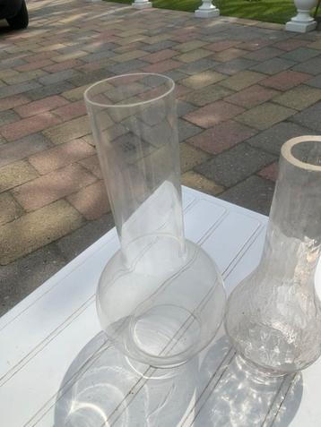 2 Glazen Lampenpijpen - Verschillende Maten beschikbaar voor biedingen